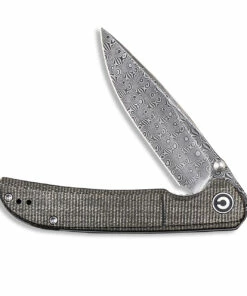 Brand new 💯 CIVIVI Knives CIVIVI Imperium C2107DS-3, 3.47" Damascus Drop Point Plain Blade, Dark Green Micarta Handles 🛒 -Automatic Knives shop C2107DS 3 Imperium 3 47886.1621372588
