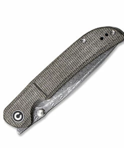 Brand new 💯 CIVIVI Knives CIVIVI Imperium C2107DS-3, 3.47" Damascus Drop Point Plain Blade, Dark Green Micarta Handles 🛒 -Automatic Knives shop C2107DS 3 Imperium 4 29421.1621372588