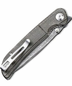 Brand new 💯 CIVIVI Knives CIVIVI Imperium C2107DS-3, 3.47" Damascus Drop Point Plain Blade, Dark Green Micarta Handles 🛒 -Automatic Knives shop C2107DS 3 Imperium 5 59434.1621372588