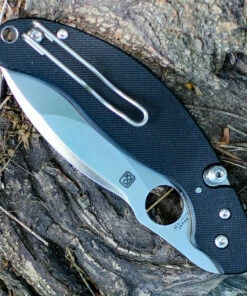 Deals ⌛ Spyderco Knives Spyderco C231GP Parata, 3.46" VG-10 Plain Blade, Black G-10 Handle ✔️ -Automatic Knives shop C231GP.2 00560.1571412829