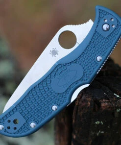 Cheap 🤩 Spyderco Knives Spyderco Endela Lightweight Blue FRN (3.4" K390 Satin) C243FPK390 🧨 -Automatic Knives shop C243FPK390.1 22514.1611259532