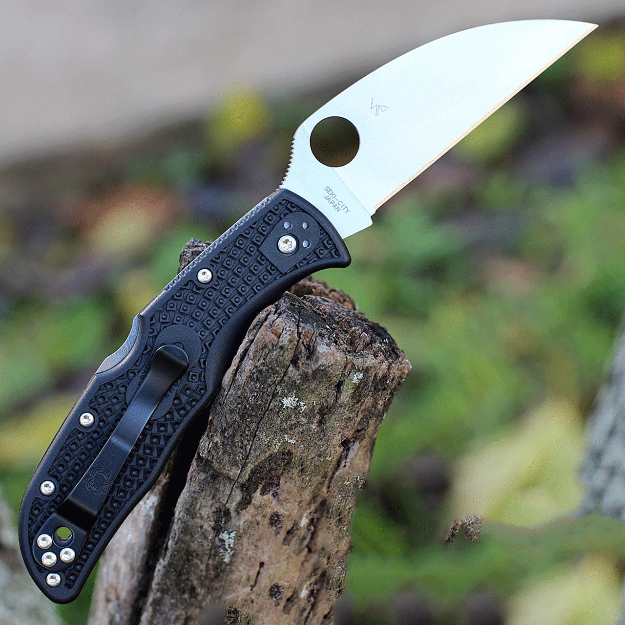 Wholesale ⭐ Spyderco Knives Spyderco Endela Wharncliffe - Blk FRN (3.4" VG-10 Satin) C243FPWCBK 😍 2 Wholesale ⭐ Spyderco Knives Spyderco Endela Wharncliffe - Blk FRN (3.4" VG-10 Satin) C243FPWCBK 😍 - Image 2