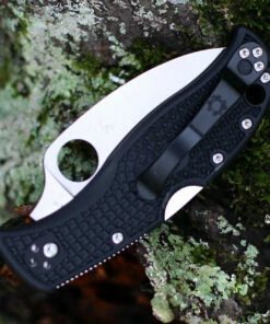 Hot Sale 💯 Spyderco Knives Spyderco RockJumper C254SBK, 3.08" VG-10 SpyderEdge Blade, Black FRN Handle ⌛ -Automatic Knives shop C254.1 24847.1601052295