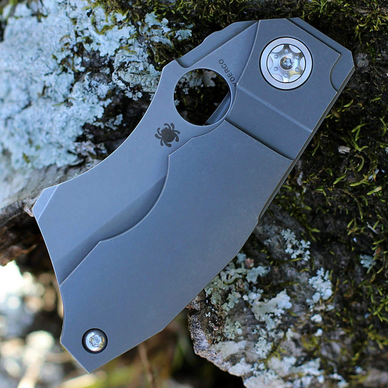 Hot Sale ⭐ Spyderco Knives Spyderco Stovepipe - Titanium (2.8" CPM 20CV SW) C260TIP 🤩 3 Hot Sale ⭐ Spyderco Knives Spyderco Stovepipe - Titanium (2.8" CPM 20CV SW) C260TIP 🤩 - Image 3