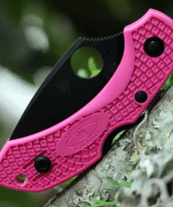 Hot Sale 🧨 Spyderco Knives Spyderco Dragonfly 2 Pink C28FPPNSV30VBK2, 2.28" CPM S30V Black Plain Blade, Pink FRN Handle 🎁 -Automatic Knives shop C28FPPNS30VBK2 85978.1621433545