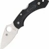 Promo 👏 Spyderco Knives Spyderco C28PBK2 Dragonfly, 2.25" VG-10 Plain Blade, FRN Handle 🧨