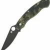 Wholesale ✨ Spyderco Knives Spyderco C36GPCMOBK Military, 4" CPMS30V Black Blade, G-10 Camo Handle 👍