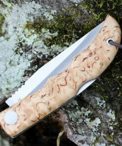 Wholesale 🎁 Castillo Knives Castillo Tagus - Curly Birch Wood (3.6" 14C28N Satin) C5CUB 👏 -Automatic Knives shop C5CUB.3 56059.1639077679