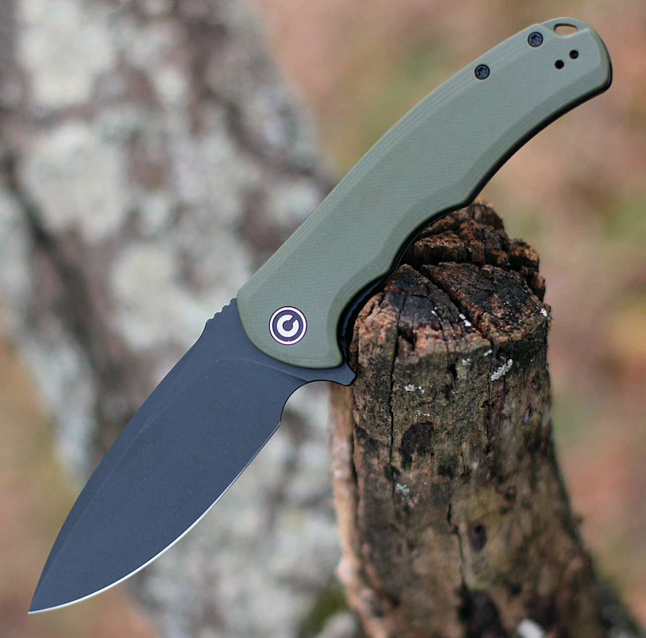 Cheap 🧨 CIVIVI Knives CIVIVI Praxis C803F, 3.75" 9Cr18MoV Black Stonewashed Drop Point Blade, OD Green G-10 Handles ⭐ 1 Cheap 🧨 CIVIVI Knives CIVIVI Praxis C803F, 3.75" 9Cr18MoV Black Stonewashed Drop Point Blade, OD Green G-10 Handles ⭐