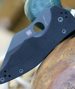 Deals 😍 Spyderco Knives Spyderco Yojimbo 2 C85GPBBK2, 3.20" CPM S30V Black Plain Blade, Black G-10 Handle 👍 -Automatic Knives shop C85GPBBK2.3 74984.1581107493