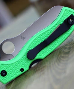 Cheapest 😀 Spyderco Knives Spyderco Atlantic Salt C89FPGR, 3.68" LC200N Satin Plain Blade, Green FRN Handle 🧨 -Automatic Knives shop C89 36074.1611933037