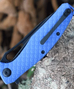 Coupon ❤️ CIVIVI Knives CIVIVI Wyvern C902H, 3.45" D2 Black Stonewashed Drop Point Blade, Blue Textured FRN Handles ⭐ -Automatic Knives shop C902H.3 75433.1622132546