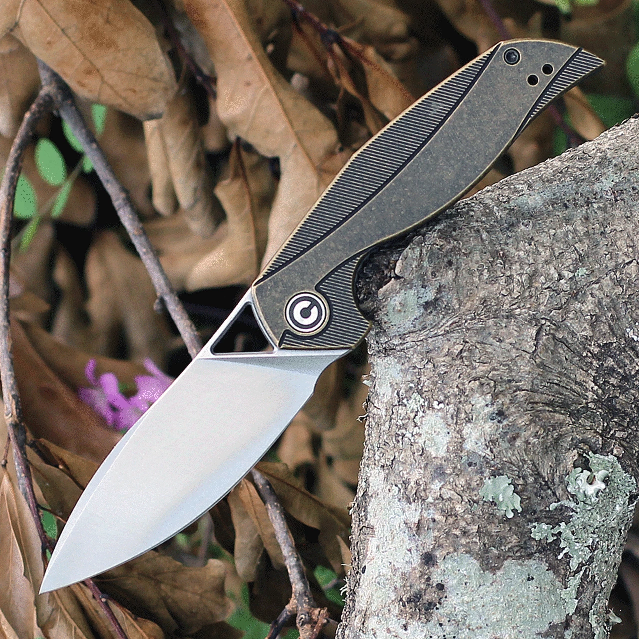 Budget 😍 CIVIVI Knives CIVIVI Anthropos C903D 3.25" 154CM Satin Drop Point Blade, Black Stonewashed Brass Handles 🔥 1 Budget 😍 CIVIVI Knives CIVIVI Anthropos C903D 3.25" 154CM Satin Drop Point Blade, Black Stonewashed Brass Handles 🔥