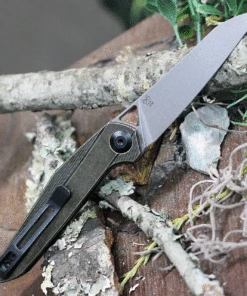 Cheap 🔔 CIVIVI Knives CIVIVI McKenna C905D, 2.92” 154CM Stonewashed Sheepsfoot Blade, Black Stonewashed Brass Handles 🎁 -Automatic Knives shop C905D 26433.1622058818