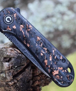 Brand new 🔔 CIVIVI Knives CIVIVI Elementum - Contoured CF and Copper Shred (2.96" Dam.) C907C-DS3 🧨 -Automatic Knives shop C907CDS3.3 11910.1630006427