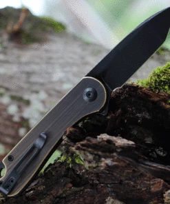 Wholesale ✔️ CIVIVI Knives CIVIVI Elementum - Black Brass (2.96" D2 Tanto) - C907T-A 🔥 -Automatic Knives shop C907T A 66683.1629467264