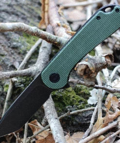 Best Sale ⭐ CIVIVI Knives CIVIVI Elementum - Green Micarta (2.96" D2 Black SW Tanto) C907T-E ❤️