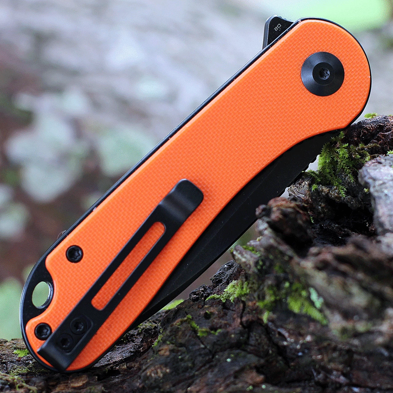 Best deal ๐งจ CIVIVI Knives CIVIVI Elementum - Orange G-10 (2.96" D2 Black Stonewashed) - C907Y ๐ 4 Best deal ๐งจ CIVIVI Knives CIVIVI Elementum - Orange G-10 (2.96" D2 Black Stonewashed) - C907Y ๐ - Image 4