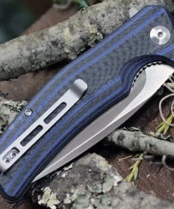 Wholesale ⭐ CIVIVI Knives CIVIVI Incite C908B, 3.7” D2 Satin Drop Point Plain Blade, Blue G-10 and Carbon Fiber Layered Handles 🛒 -Automatic Knives shop C908B.2 06164.1622055707