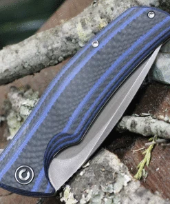 Wholesale ⭐ CIVIVI Knives CIVIVI Incite C908B, 3.7” D2 Satin Drop Point Plain Blade, Blue G-10 and Carbon Fiber Layered Handles 🛒 -Automatic Knives shop C908B.3 43081.1622055707