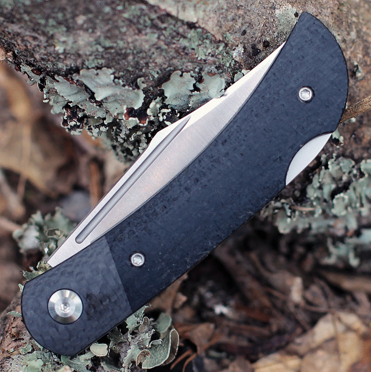 Budget ๐ CIVIVI Knives CIVIVI Rustic Gent C914D, 2.97" D2 Satin Clip Point Blade, Black Micarta Handle w/ Carbon Fiber Bolster ๐งจ 3 Budget ๐ CIVIVI Knives CIVIVI Rustic Gent C914D, 2.97" D2 Satin Clip Point Blade, Black Micarta Handle w/ Carbon Fiber Bolster ๐งจ - Image 3
