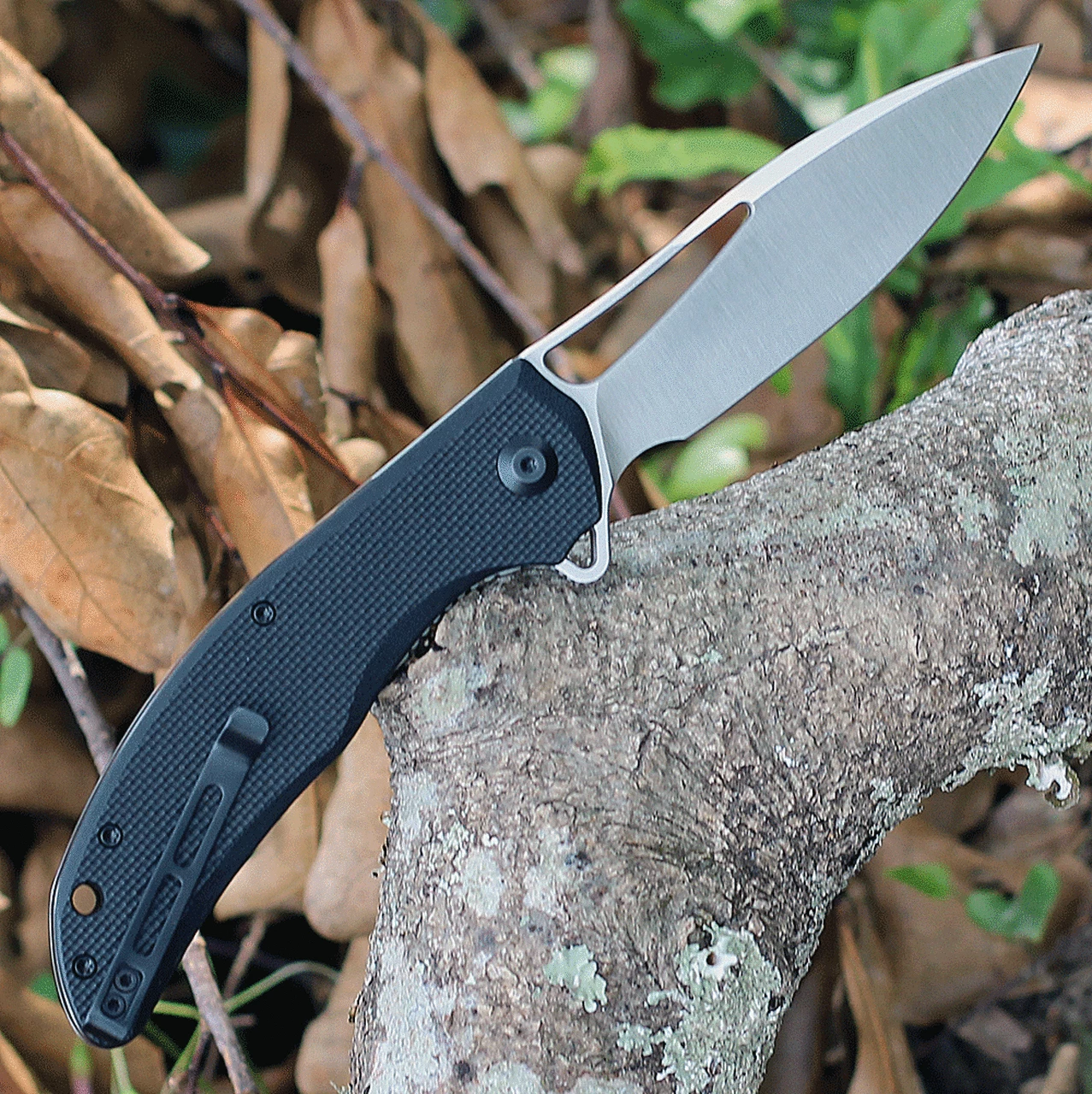 New 👏 CIVIVI Knives CIVIVI Vexer C915C, 3.96" D2 Satin Plain Blade, Black Coarse G-10 Handles 👍 2 New 👏 CIVIVI Knives CIVIVI Vexer C915C, 3.96" D2 Satin Plain Blade, Black Coarse G-10 Handles 👍 - Image 2