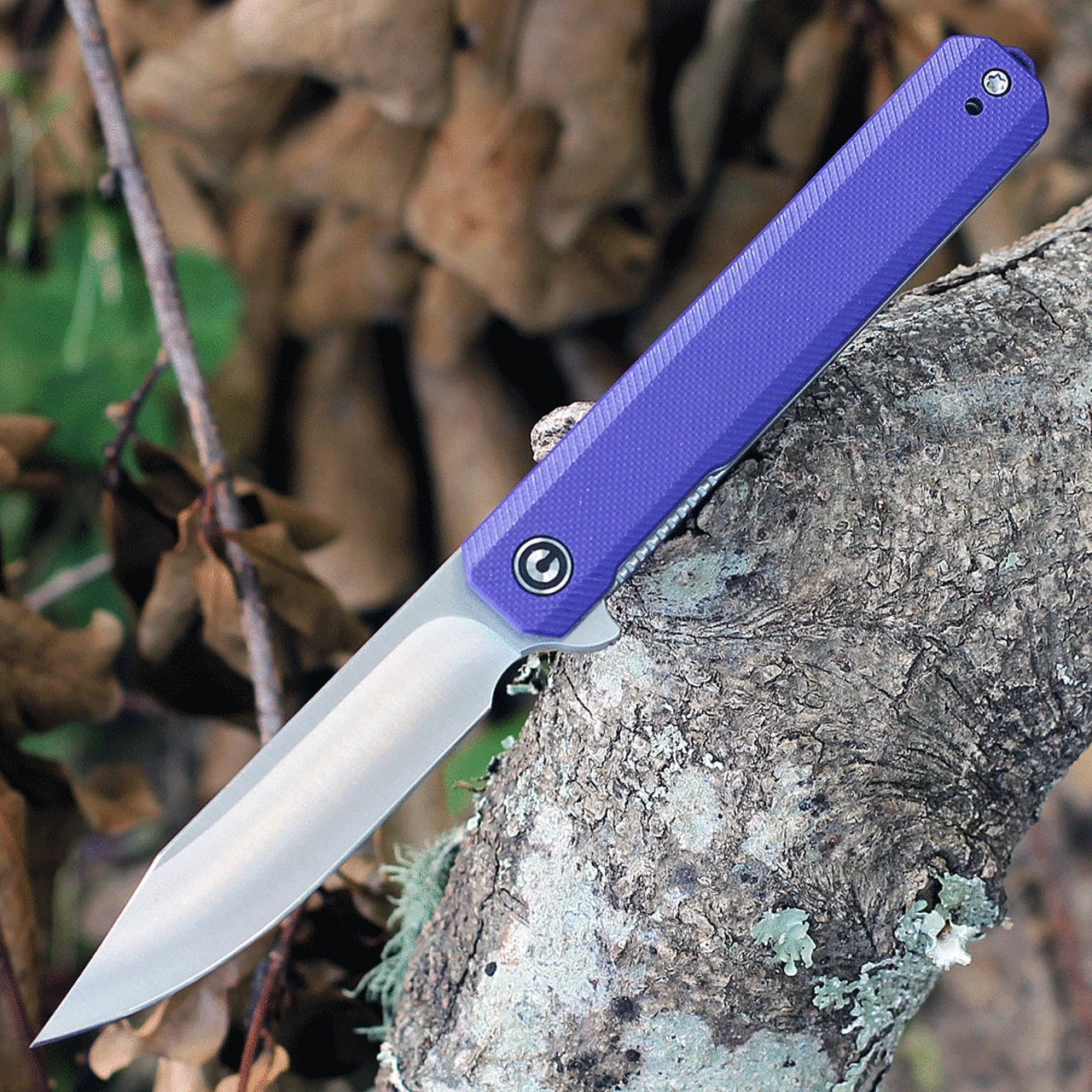 Discount 🌟 CIVIVI Knives CIVIVI Chronic Linerlock Folder C917D, 3.22" 9Cr18MoV Satin Clip Point Blade, Purple G-10 Handles 🎉 1 Discount 🌟 CIVIVI Knives CIVIVI Chronic Linerlock Folder C917D, 3.22" 9Cr18MoV Satin Clip Point Blade, Purple G-10 Handles 🎉
