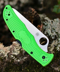 Buy 👏 Spyderco Knives Spyderco Pacific Salt 2 C91FPGR2, 3.78" LC200N Satin Plain Blade, Green FRN Handle ✨ -Automatic Knives shop C91FPGR2.1 46498.1602864816