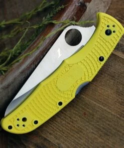 Coupon ⭐ Spyderco Knives Spyderco Pacific Salt 2 C91SYL2, 3.78" H-1 Steel Satin Serrated Blade, Yellow FRN Handle 🤩 -Automatic Knives shop C91PYL2.3 69087.1589489092.1280.1280 19099.1589489275