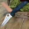 Best reviews of 👏 Spyderco Knives Spyderco Pacific Salt 2 C91SBK2, 3.78" H1 Steel Satin Serrated Blade, Black FRN Handle 👏