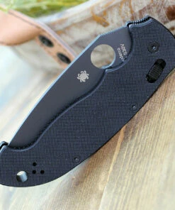 Discount 😀 Spyderco Knives Spyderco C95GPBBK2 Manix 2 XL, 3.85" S30V Black Plain Edge, Black G10 Handle ✨ -Automatic Knives shop C95GPBBK2.3 62327.1584390768