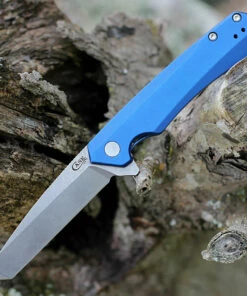 Best reviews of 🎁 Case Kinzua - Blue Aluminum (3.4" S35VN SW Tanto ) 64663 🤩