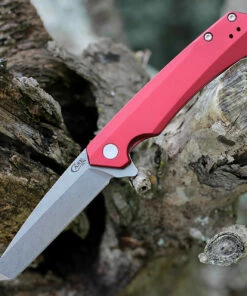 Discount ✔️ Case Kinzua - Red Aluminum (3.4" S35VN SW Tanto ) 64664 🎉