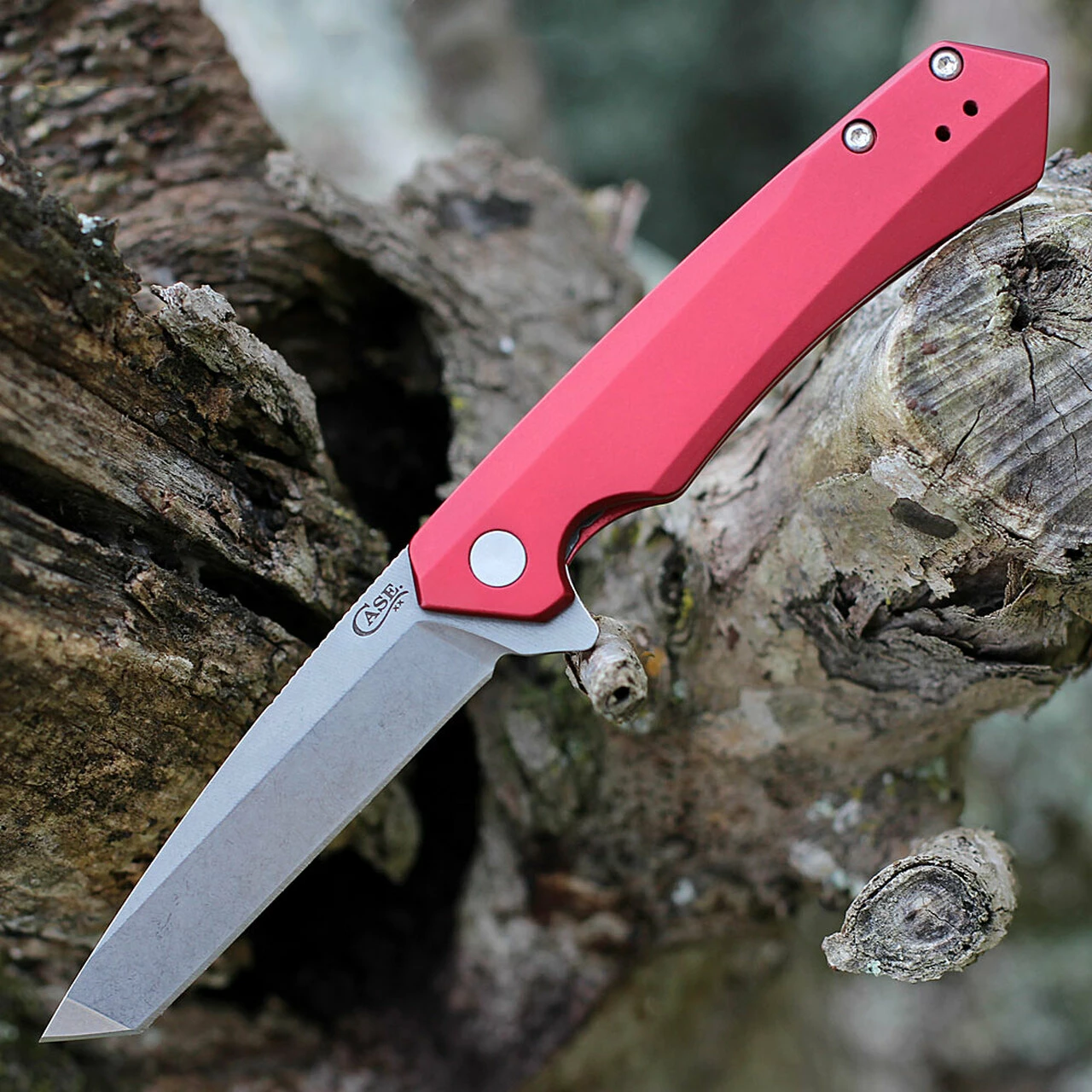 Discount ✔️ Case Kinzua - Red Aluminum (3.4" S35VN SW Tanto ) 64664 🎉 1 Discount ✔️ Case Kinzua - Red Aluminum (3.4" S35VN SW Tanto ) 64664 🎉