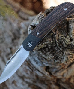 Flash Sale 😍 CIVIVI Knives CIVIVI Appalachian Drifter II Dark Brown Micarta (3" Satin) C19010C-1 👍