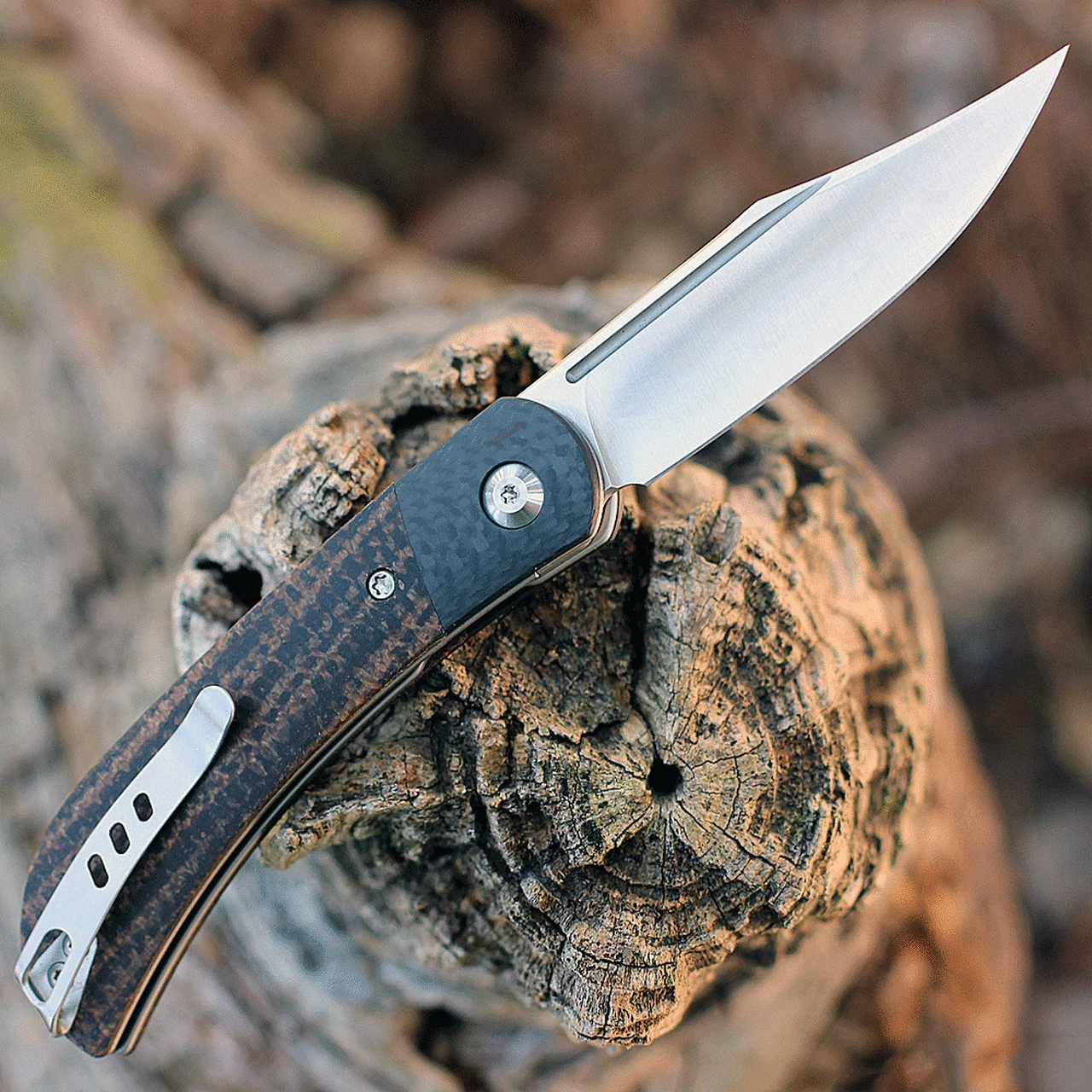 Flash Sale 😍 CIVIVI Knives CIVIVI Appalachian Drifter II Dark Brown Micarta (3" Satin) C19010C-1 👍 2 Flash Sale 😍 CIVIVI Knives CIVIVI Appalachian Drifter II Dark Brown Micarta (3" Satin) C19010C-1 👍 - Image 2