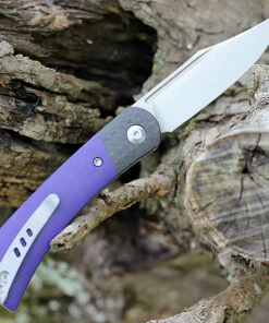 Flash Sale 🔥 CIVIVI Knives CIVIVI Appalachian Drifter II Purple G10 (3" Satin Nitro-V) C19010C-3 ⭐ -Automatic Knives shop CIVC19010C3 10068.1641415231