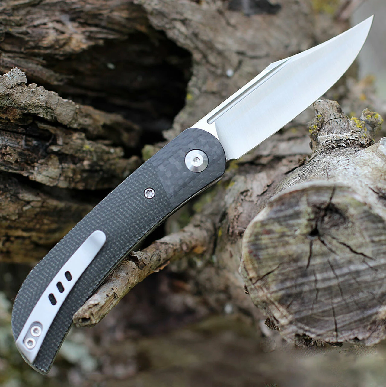 Flash Sale ๐งจ CIVIVI Knives CIVIVI Appalachian Drifter II Dark Green Micarta (3" Satin Nitro-V) C19010C-4 ๐ 2 Flash Sale ๐งจ CIVIVI Knives CIVIVI Appalachian Drifter II Dark Green Micarta (3" Satin Nitro-V) C19010C-4 ๐ - Image 2