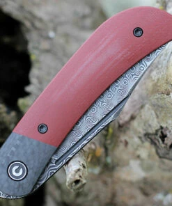 Discount ⭐ CIVIVI Knives CIVIVI Appalachia Drifter II Burgundy G10 (3" Blk Damascus) C19010C-DS4 😍 -Automatic Knives shop CIVC19010CDS4.3 60062.1641415786