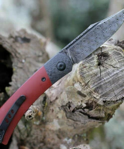 Discount ⭐ CIVIVI Knives CIVIVI Appalachia Drifter II Burgundy G10 (3" Blk Damascus) C19010C-DS4 😍 -Automatic Knives shop CIVC19010CDS4 62006.1641415786