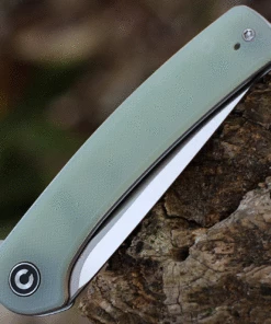 Coupon 🎁 CIVIVI Knives CIVIVI Mini Asticus - Natural G-10 (3.25"Satin) C19026B-3 🔥 -Automatic Knives shop CIVC19026B3.3 22507.1631215054