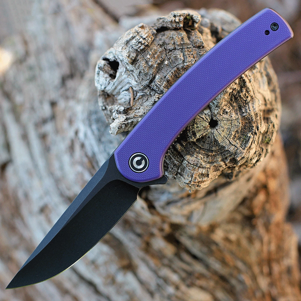 Best Pirce ✔️ CIVIVI Knives CIVIVI Mini Asticus - Purple G-10 (3.25" Black SW) C19026B-4 ⭐ 1 Best Pirce ✔️ CIVIVI Knives CIVIVI Mini Asticus - Purple G-10 (3.25" Black SW) C19026B-4 ⭐