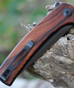 Wholesale 🔥 CIVIVI Knives CIVIVI Mini Asticus - Cuibourtia Wood (3.25" Black SW) C19026B-5 👏 -Automatic Knives shop CIVC19026B5.2 00852.1631215871