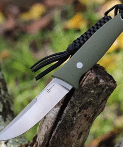 New ⌛ CIVIVI Knives CIVIVI Tamashii OD Green G-10 (4" D2 Satin) C19046-2 ⌛