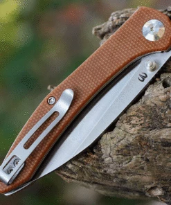 Coupon 😍 CIVIVI Knives CIVIVI Hadros - Brown Micarta (3.35" Satin) C20004-2 🌟 -Automatic Knives shop CIVC200042.2 13557.1631280767