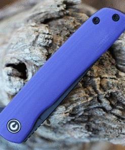Top 10 🤩 CIVIVI Knives CIVIVI Bo Front Flipper - Purple G-10 (3" Nitro-V Blk SW) C20009B-5 ⌛ -Automatic Knives shop CIVC20009B5.3 00901.1635864542