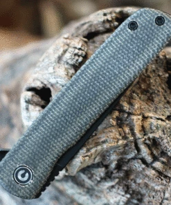 Discount ⌛ CIVIVI Knives CIVIVI Bo Front Flipper - Green Micarta (3" Nitro-V Blk SW) C20009B-6 😍 7 Discount ⌛ CIVIVI Knives CIVIVI Bo Front Flipper - Green Micarta (3" Nitro-V Blk SW) C20009B-6 😍 -Automatic Knives shop CIVC20009B6.3 06191.1635865232