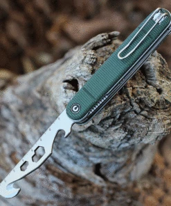 Best reviews of 😀 CIVIVI Knives CIVIVI Crit Front Flipper Multi-Tool - Green Micarta (3" SW Nitro-V ) C20014F-3 🔥 -Automatic Knives shop CIVC20014F3.1 90587.1635862743