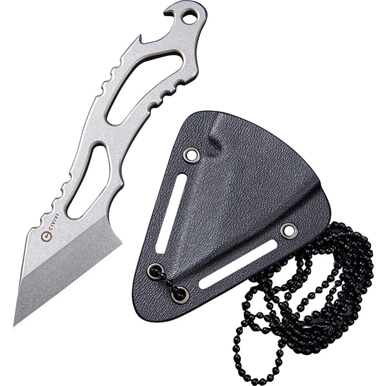 New 🎉 CIVIVI Knives CIVIVI Kiri EDC Neck Knife C2001A, 5.0" 9Cr18MoV Gray Stonewashed Blade, Kydex Neck Sheath ⌛ 4 New 🎉 CIVIVI Knives CIVIVI Kiri EDC Neck Knife C2001A, 5.0" 9Cr18MoV Gray Stonewashed Blade, Kydex Neck Sheath ⌛ - Image 4