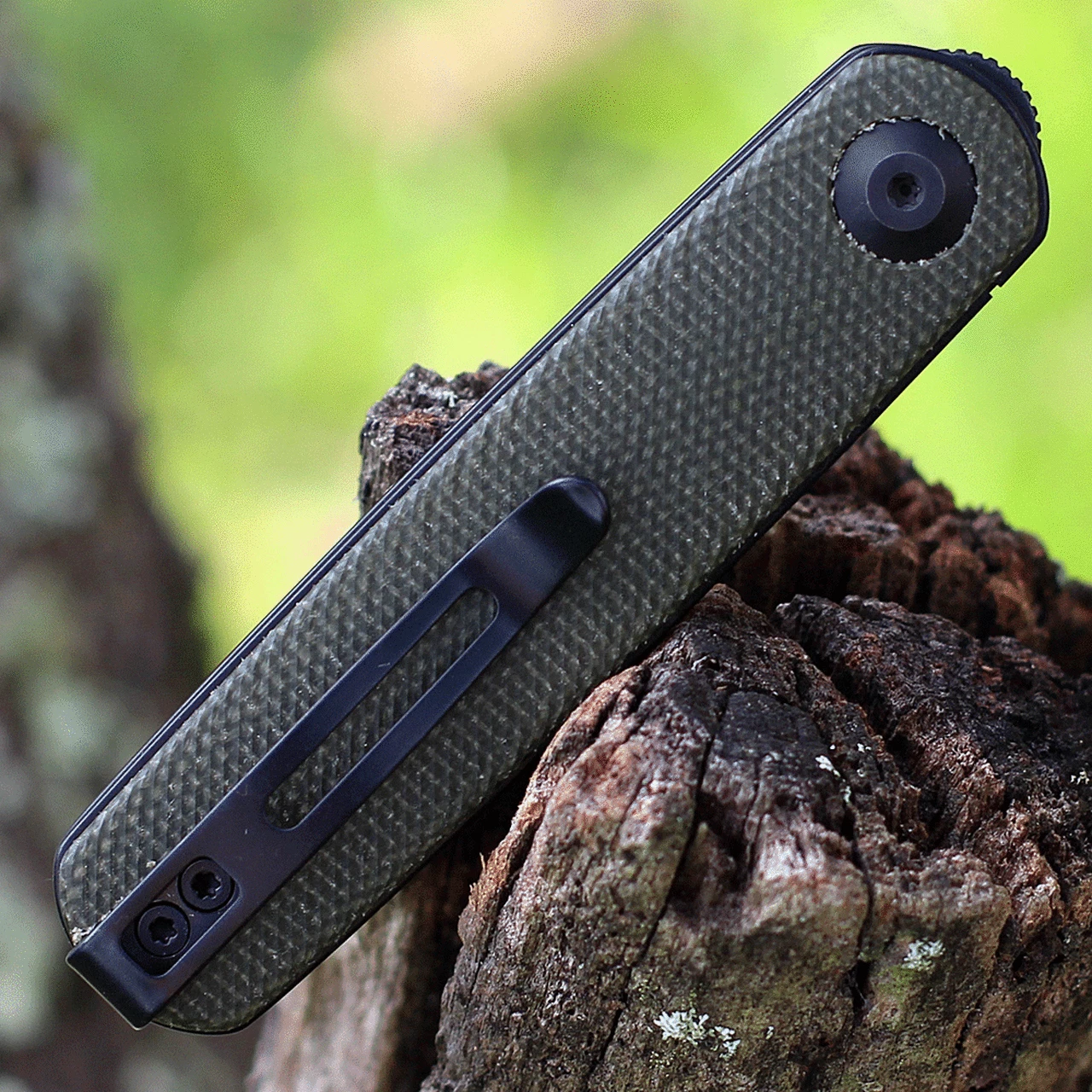 Cheapest ❤️ CIVIVI Knives CIVIVI Lumi Green Micarta (2.5" Black SW) C20024-1 🔔 4 Cheapest ❤️ CIVIVI Knives CIVIVI Lumi Green Micarta (2.5" Black SW) C20024-1 🔔 - Image 4